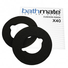 Bathmate X40 Hydromax 9 Cushion Rings, чёрное (1506014020408)
