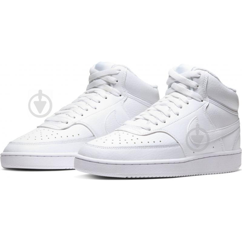 Nike Кеды  Wmns Court Vision Mid CD5436-100 41 (9.5) 26.5 см (193151673565) - зображення 1