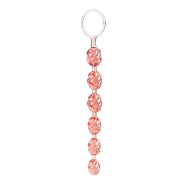 California Exotic Novelties Swirl Pleasure Beads, Pink (716770033628) - зображення 1