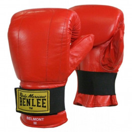 BenLee Rocky Marciano Belmont Leather Bag Mitts M, Red (195032 red M)
