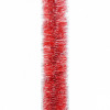 Ялинкова гілка YES! Fun Мішура  75 червона з срібними кінчиками 2 м (980433)