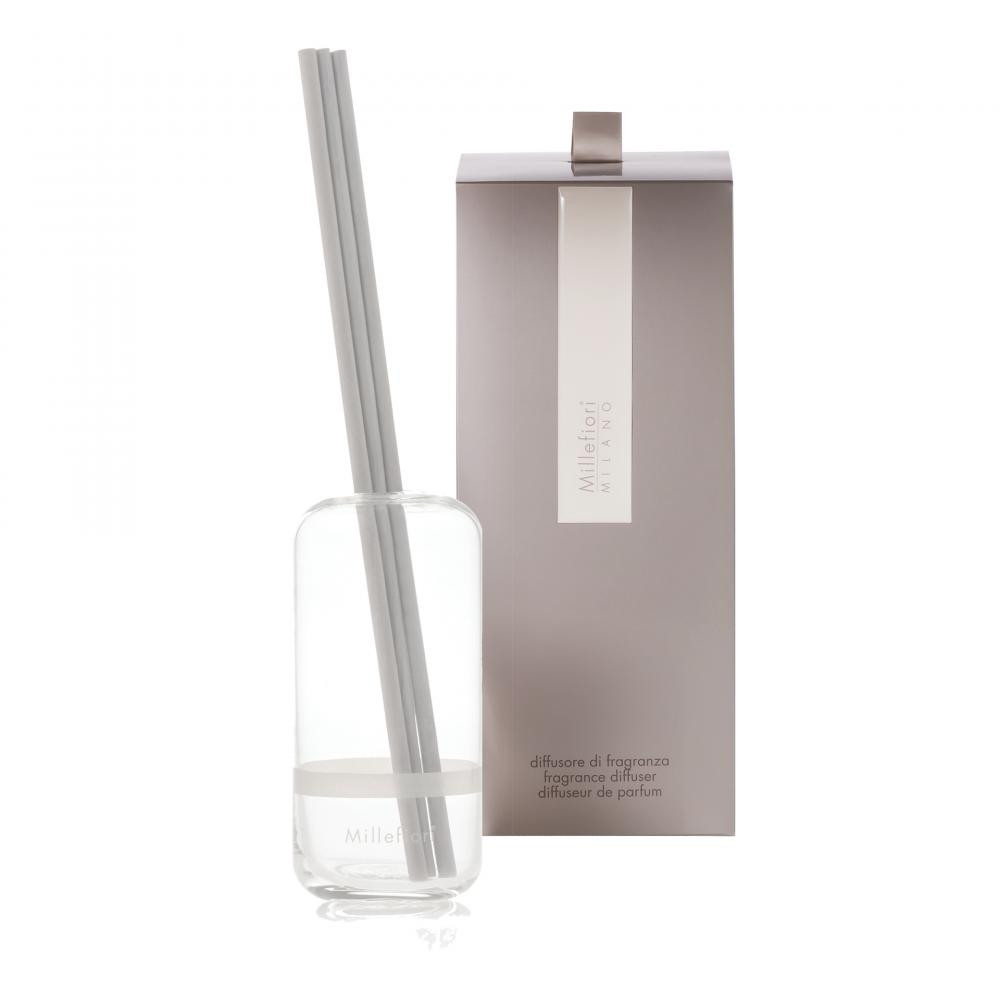 Millefiori Скляний флакон для дифузора з паличками білий (90CAWH) - зображення 1