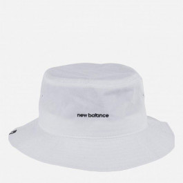 New Balance Панама  Bucket Hat LAH13003WT One Size Белая (195481654443)