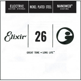   Elixir Струна 15226 Nanoweb Nickel Plated Steel Electric .026