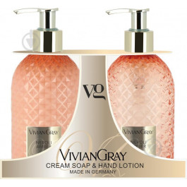 Vivian Gray Набор  Neroli & Amber Gemstone Крем-мыло 300 мл & Лосьон для рук 300 мл (4250120735085)