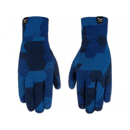 Salewa Перчатки зимние  Cristallo Liner Gloves 28214 3938 size L Blue (013.002.9389)