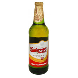 Budweiser Пиво  Budvar світло фільтроване 5%, 0.5 л (8594403110111)