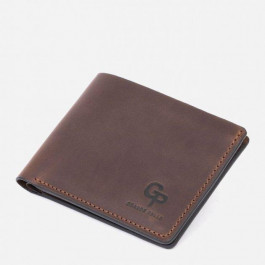 Grande Pelle Мужское портмоне кожаное  leather-11310 Коричневое