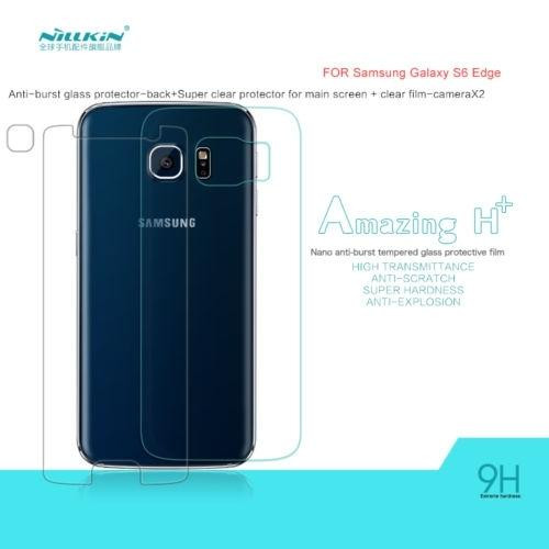 Nillkin Samsung G925F Galaxy S6 Edge Glass Screen (H+) (back side) - зображення 1