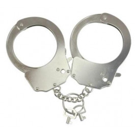 Adrien lastic Menottes Metal Handcuffs, серебряные (8433345304007)