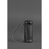 BlankNote Универсальная ключница черного цвета из натуральной кожи на молниевой застежке  Тубус (12959) - зображення 10