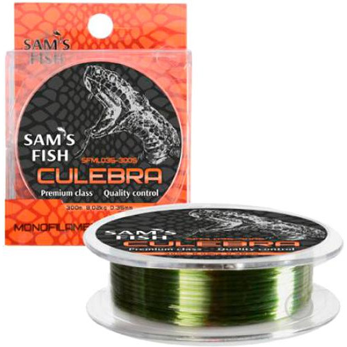 Sam's Fish Culebra / 0.35mm 300m 8.02kg - зображення 1