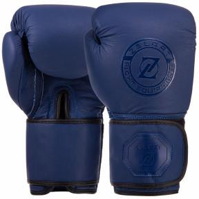 Zelart Перчатки боксерские кожаные VL-3074, размер 14oz, синий - зображення 1