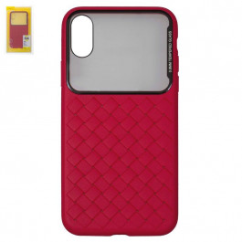 Baseus Glass & Weaving iPhone XS/X Red (WIAPIPH58-BL09)