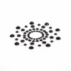Bijoux Indiscrets Пэстис из кристаллов Bijoux Indiscrets - Mimi Black, украшение на грудь (SO2320) - зображення 3