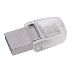 Kingston 16 GB DataTraveler microDuo 3C (DTDUO3C/16GB) - зображення 1