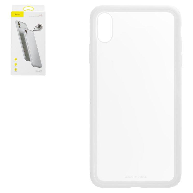 Baseus See-through iPhone XS Max White (WIAPIPH65-YS02) - зображення 1