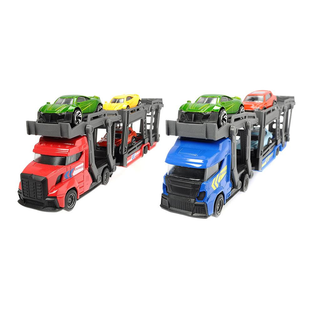 Dickie Toys Автотранспортер с 3 машинками (3745008) - зображення 1