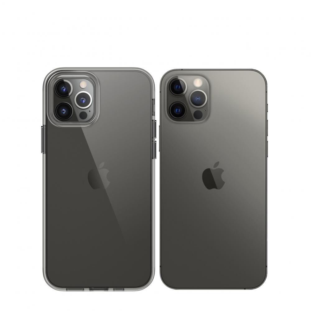 Blueo iPhone 12 Pro Max Crystal Drop Pro Resistance Case Transparent B41-12PTRNT - зображення 1