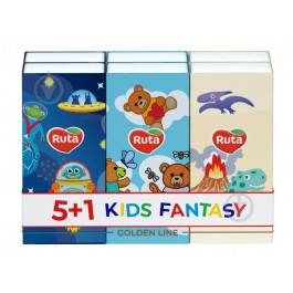 Ruta Носові хусточки в коробці  Kids Fantasy 6 шт. (4820023745438)