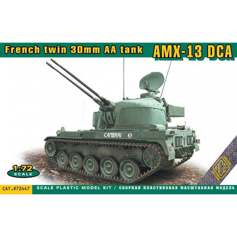 ACE Французский спаренный 30-мм зенитный танк AMX-13 DCA (ACE72447) - зображення 1