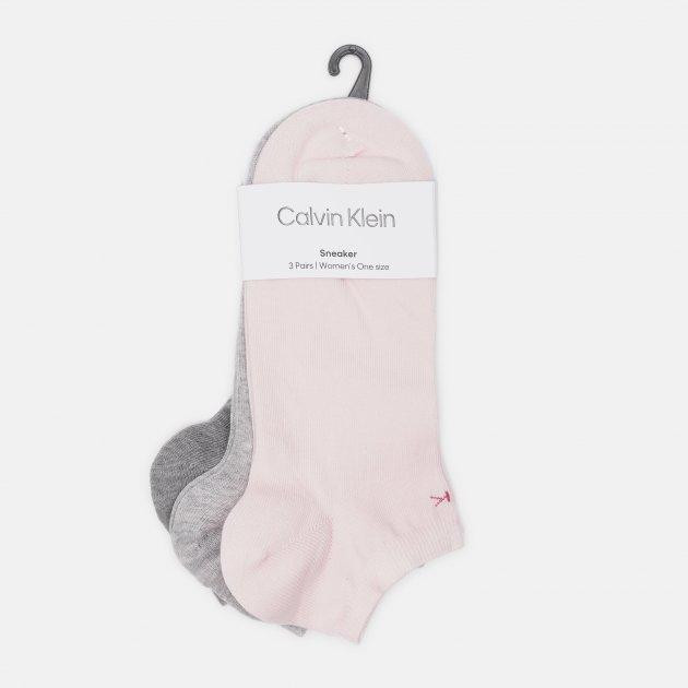 Calvin Klein Набір шкарпеток  701218768-003 37-40 3 пари Рожевий меланж (8720245220231) - зображення 1