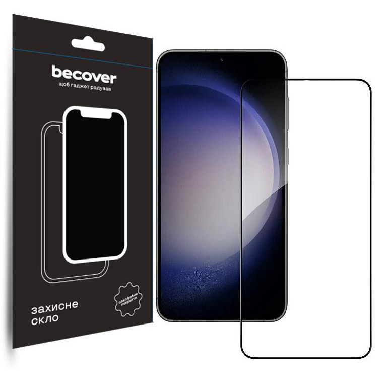 BeCover Захисне скло  для Samsung Galaxy S23 SM-S911 Black (708821) - зображення 1