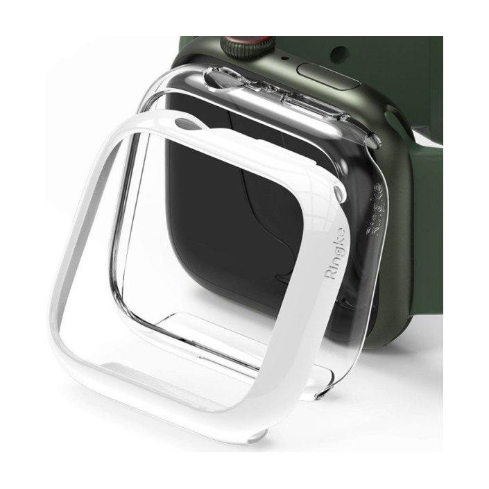 Ringke Чохол для Apple Watch 7 41mm  Slim Case White/Clear (RCA4982) - зображення 1
