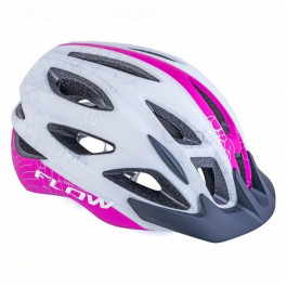 Author Flow Inmold X9 / размер 58-61, white/pink-neon (09001683)