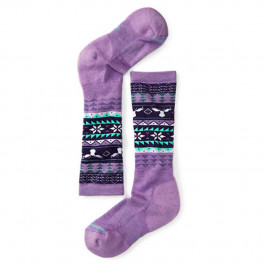   Smartwool Термоноски  Girls' Wintersport Fairisle Moose Socks S Фиолетовый