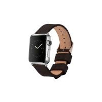  Monowear A Leather Band for Apple Watch 38/40/41mm Black - зображення 1