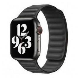 Infinity Apple Watch 38/40 mm Leather Link Black