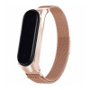 Infinity Xiaomi Mi Band 3/4 Milanese Loop Design Champagne Gold - зображення 1