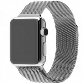Epik Ремінець Milanese Loop Design для Apple watch 42mm/44mm Срібний