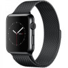 Epik Ремінець Milanese Loop Design для Apple watch 38mm/40mm Чорний - зображення 1