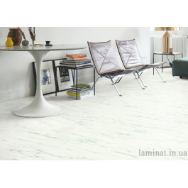 Quick-Step Ambient Click Plus Marble Carrara White (AMCP40136)