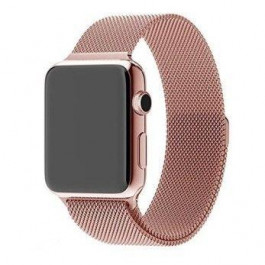 Fashion Case Ремінець Apple Watch 38/40mm Milanese Loop Band 316L Pink Sand OEM