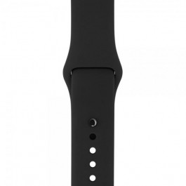   Fashion Case Ремінець Apple Watch 42/44mm Sport Band (S/M & M/L) Black OEM