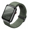 Uniq Ремінець  ASPEN BRAIDED (Cypress Green) для Apple Watch 38/40 - зображення 1