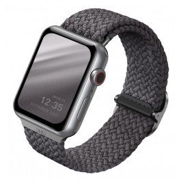 Uniq Ремінець  ASPEN BRAIDED (Granite Grey) для Apple Watch 42/44