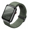 Uniq Ремінець  ASPEN BRAIDED (Cypress Green) для Apple Watch 42/44 - зображення 1