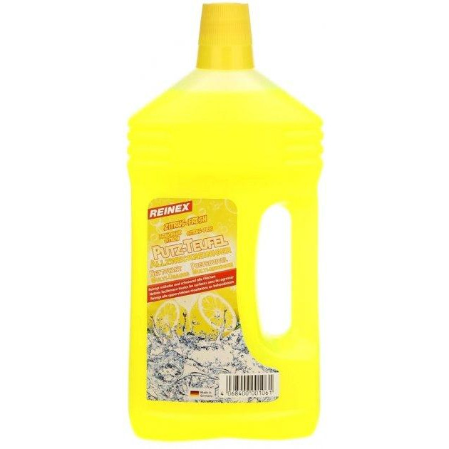 Reinex Универсальное чистящее средство Лимон  Zitro Fresh 1000 мл (4068400001061) - зображення 1