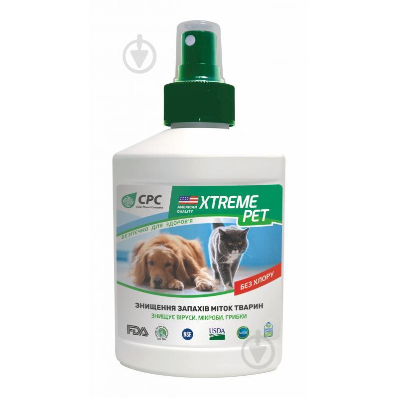 Xtreme Засіб  для знищення запахів, міток тварин PET 250 мл (4820166790494) - зображення 1