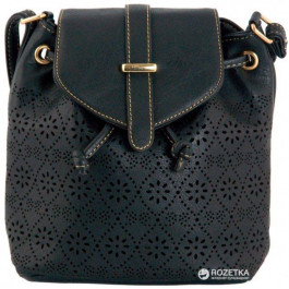 TRAUM Женская сумка бакет-бэг  черная (7236-20)