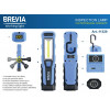 Brevia 3W COB 1W LED 300lm 2000mAh microUSB (11320) - зображення 2