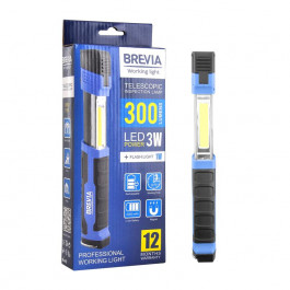 Brevia 3W COB 1W LED 300lm 2000mAh microUSB (11350)