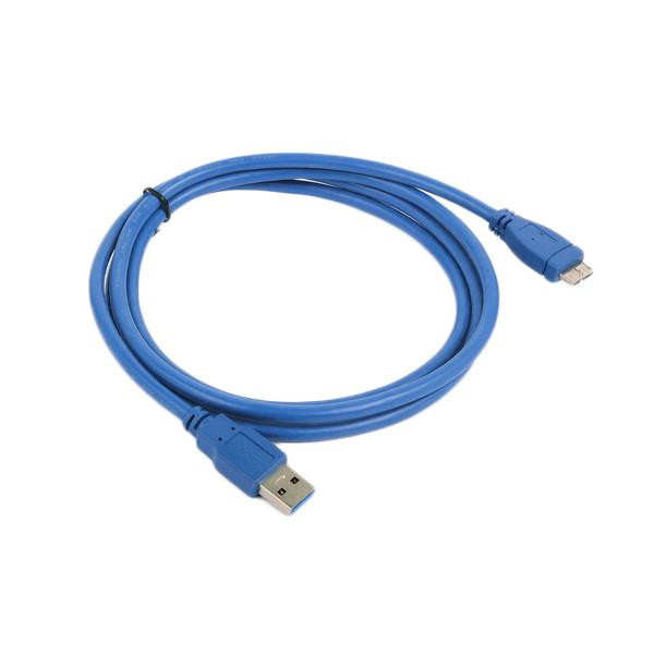 Ultra USB to Micro USB 1.5m Blue (UC233-0150) - зображення 1