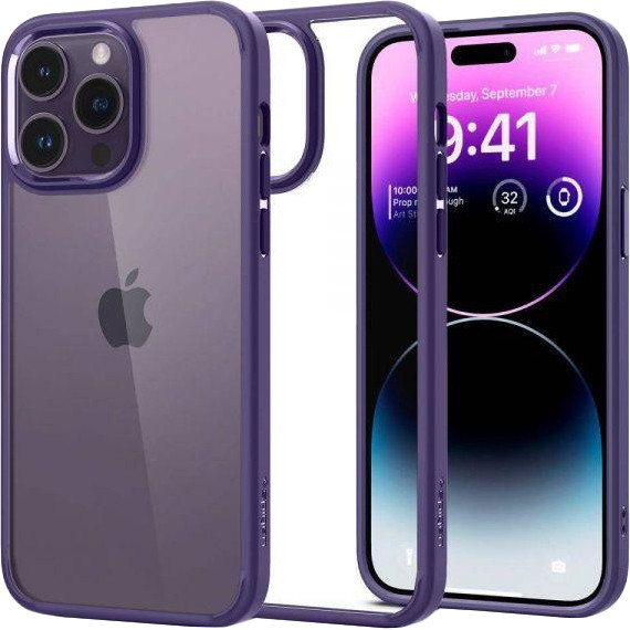 Spigen iPhone 14 Pro Ultra Hybrid Deep Purple (ACS05577) - зображення 1