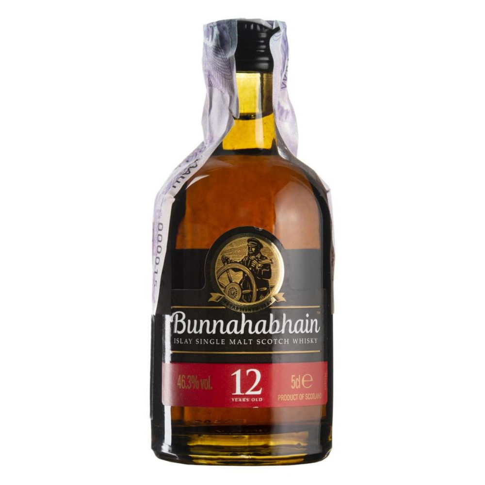 Bunnahabhain Віскі  12yo 0,05 л (5029704217489) - зображення 1