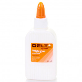 Delta by Axent Клей  White glue, PVA, 100 мл, cap dispenser (D7122)